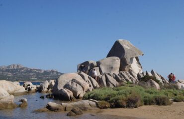 La roccia Testa di Polpo