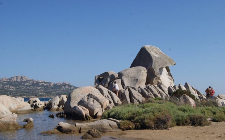 La roccia Testa di Polpo
