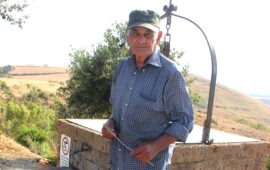 anziano sardo, rabdomante