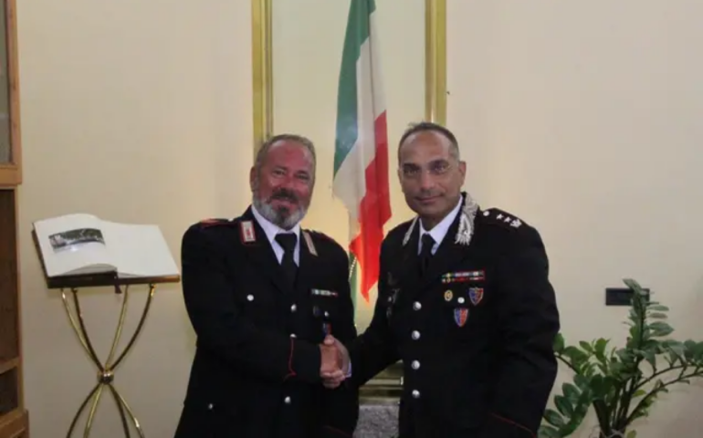 Il carabiniere eroe premiato
