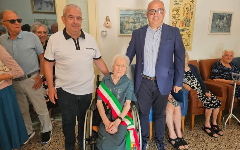 L'ex sindaca di Calangianus ha compiuto 101 anni
