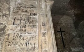 Quiz per cagliaritani doc: le iscrizioni nella Cripta di Santa Restituta a Stampace. Sapete a quando risalgono e chi le fece?