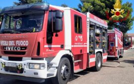 incendio a quartu