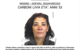 Scomparsa a Cagliari: ricerche in corso per Livia Carboni. Qualcuno l’ha vista?