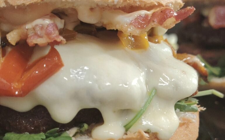 Un panino della paninoteca Fame Cosmica