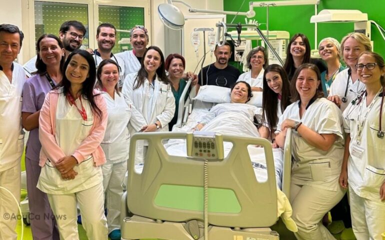 parto trigemino al Policlinico Duilio Casula