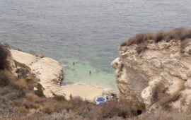 spiaggetta di sant'elia