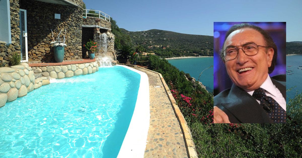 La villa di Pippo Baudo in Sardegna: il buen retiro sul mare del re della tv italiana