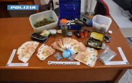 Oristano, arrestato giovane per spaccio: sequestrati droga e denaro contante