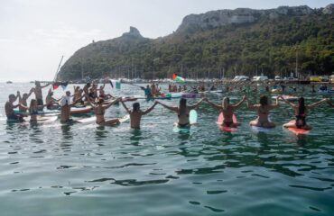 Cagliari, surfisti per Gaza