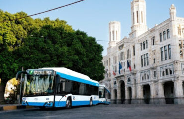 Un bus del Ctm a Cagliari