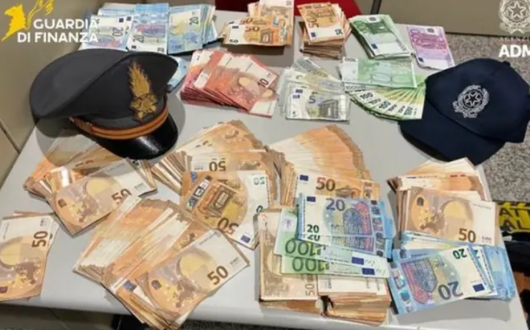 I soldi sequestrati