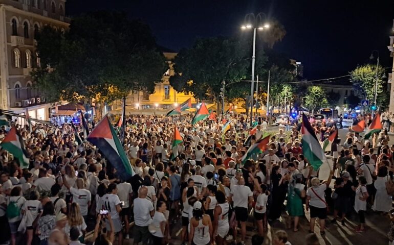 manifestazione per gaza