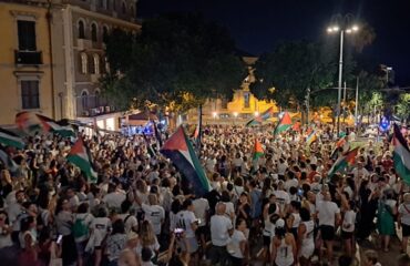 manifestazione per gaza
