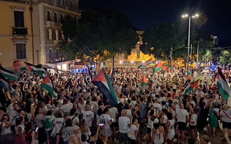 manifestazione per gaza