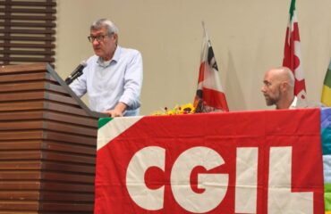 maurizio landini a Cagliari