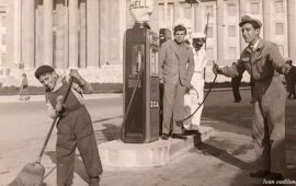 cagliari, piazza repubblica anni 50