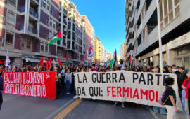 Oltre quindicimila in piazza a Cagliari per Gaza: sciopero generale paralizza la città