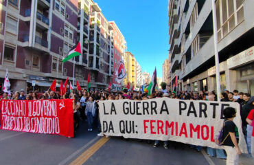 La manifestazione di Cagliari