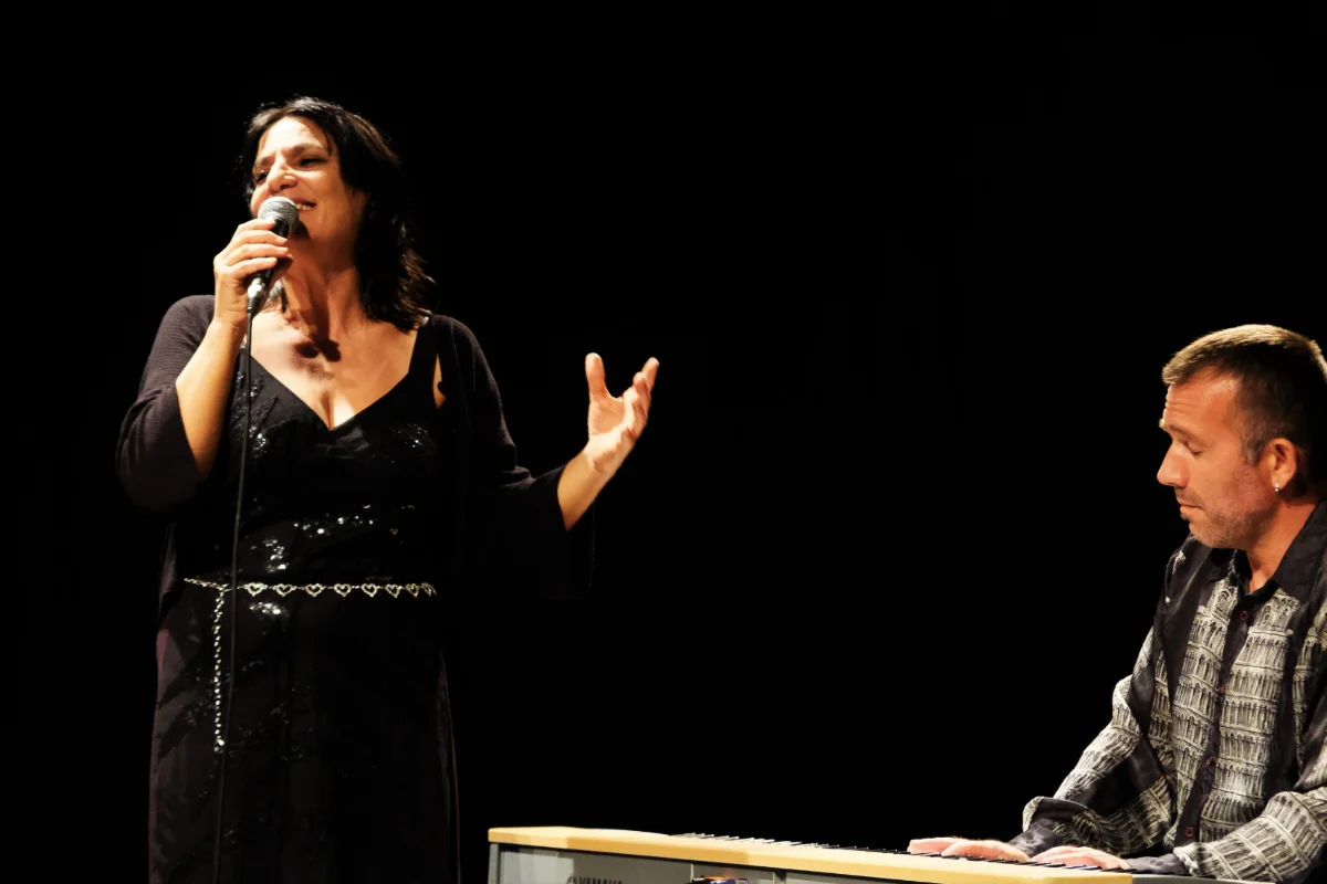 Gisella Vacca con Renato Muggiri - foto di Maria Broccia