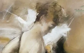 Locandina mostra impressionisti a Sassari