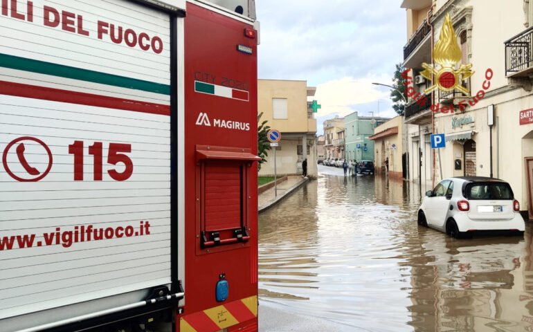 Inondazione nel Cagliaritano