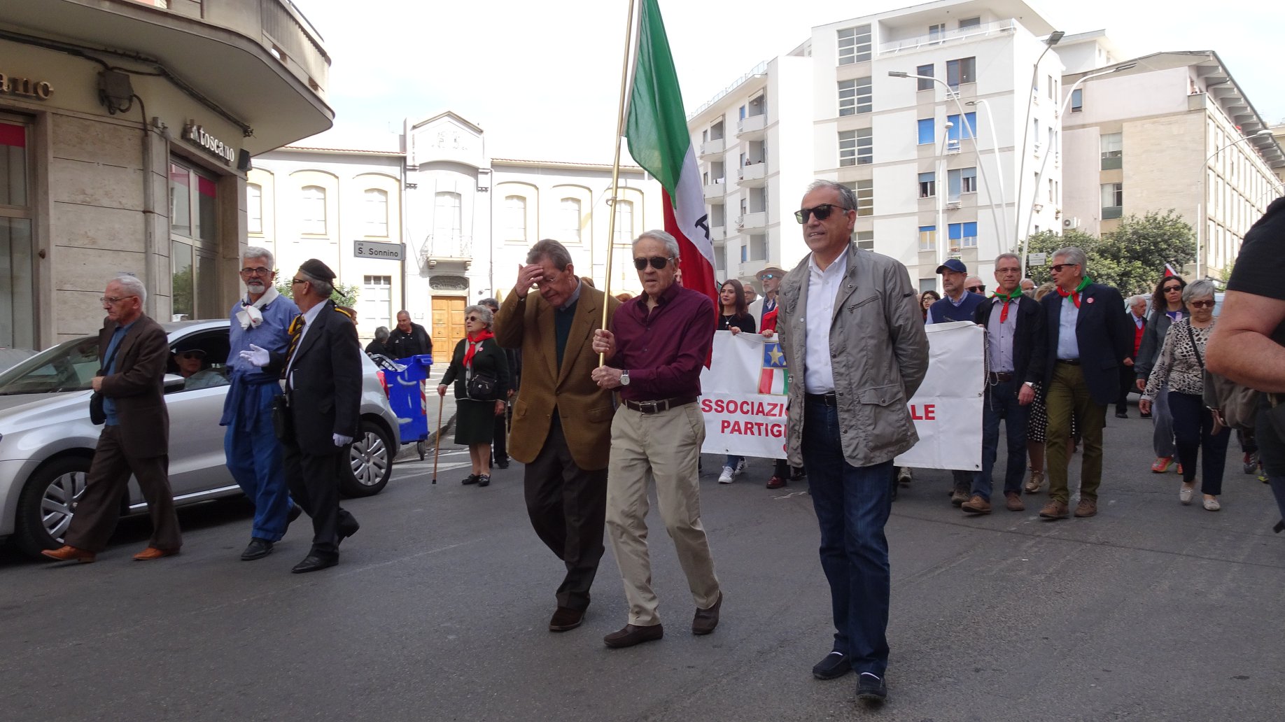 Carlo Dore a una manifestazione