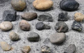 ciottoli di fiume