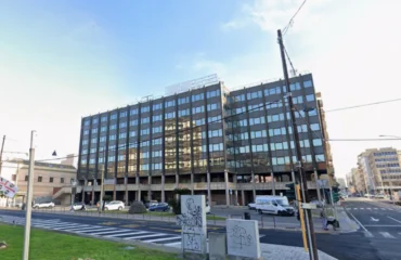 la sede dell'ex cariplo a Cagliari