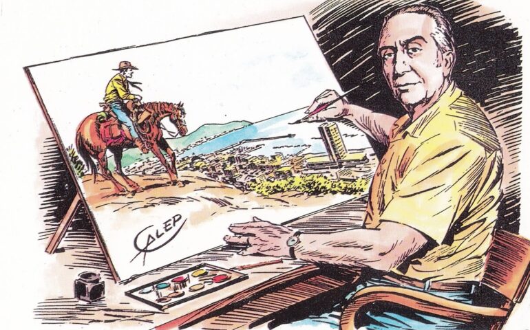 Aurelio Galleppini, cuore sardo e matita leggendaria: Galep, il padre del mitico Tex