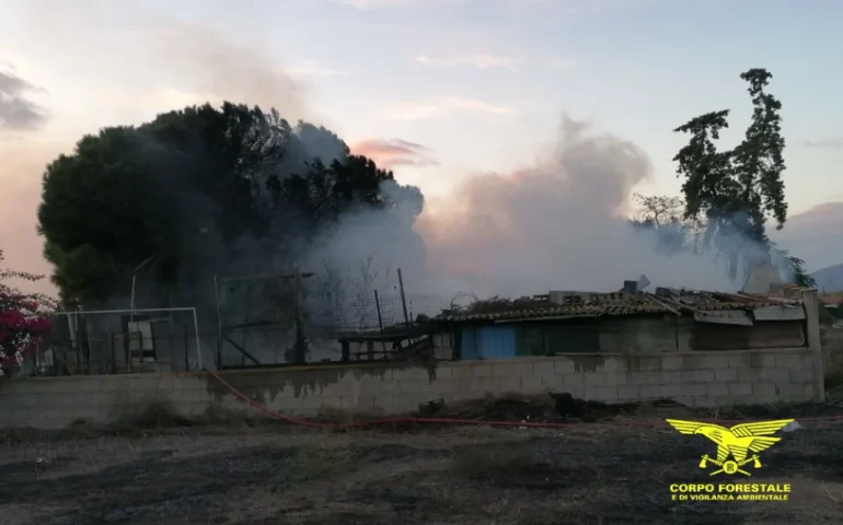 incendio a quartu