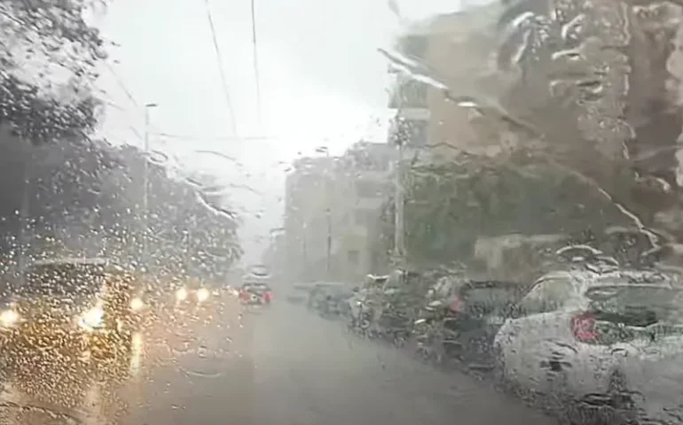 nubifragio a cagliari