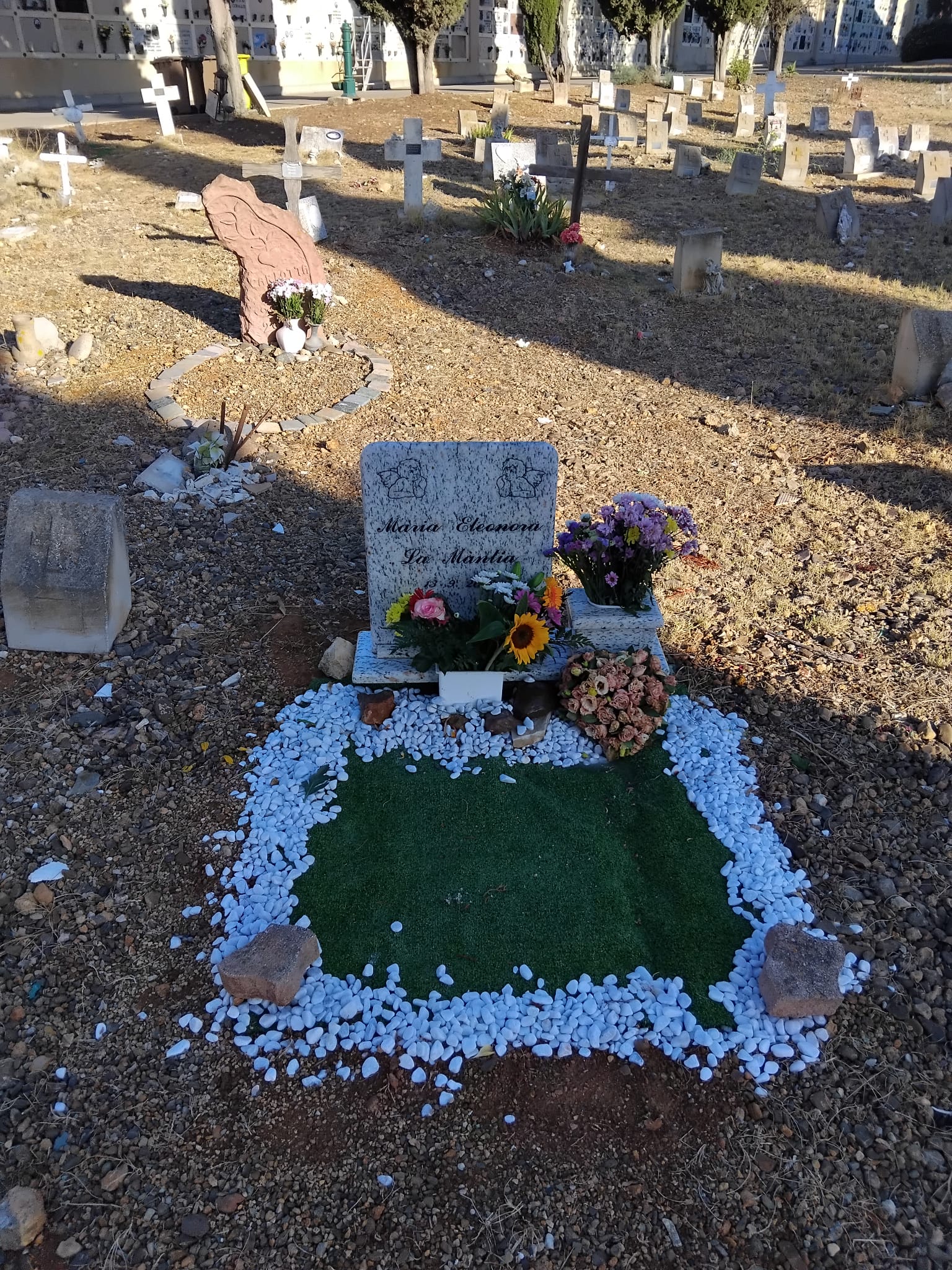 paride la mantia, appello per cimitero di cagliari
