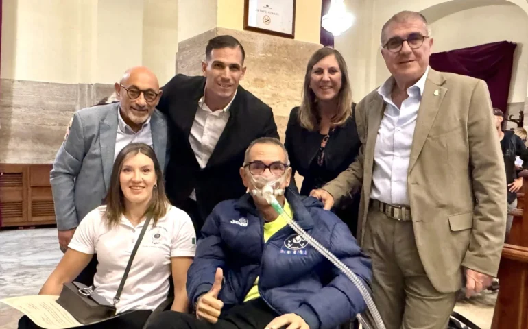 premiazione sportivi in comune a Cagliari