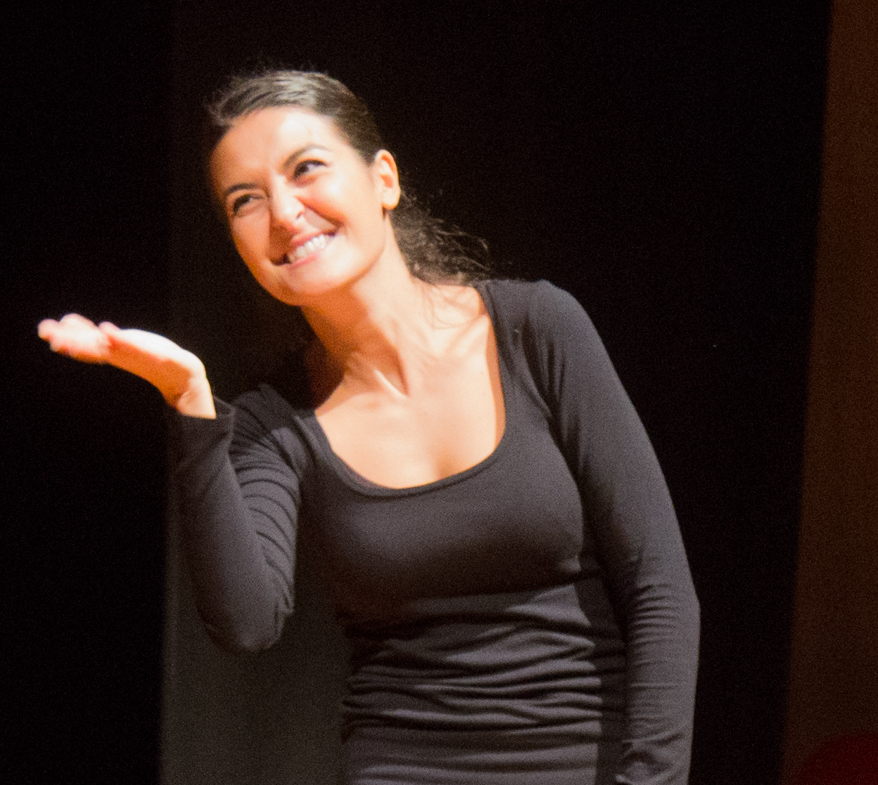 L'attrice Elisa Pistis