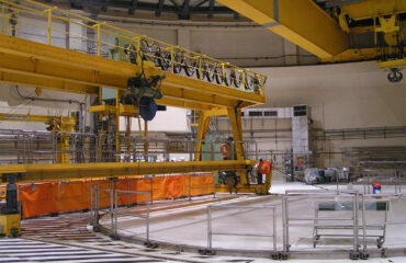 La centrale di Caorso (Wikipedia)