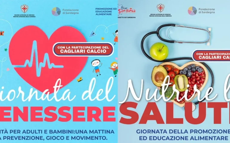 Cagliari, due giornate per “nutrire la salute”: prevenzione, gioco e corretta alimentazione a Molentargius