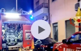 Quartucciu, incendio sul tetto di un’abitazione: i Vigili del fuoco evitano il peggio