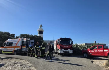 escursionista caduto a calamosca