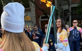 La fiamma olimpica illumina Cagliari: Dalia Kaddari, “I 200 metri più belli della mia vita”
