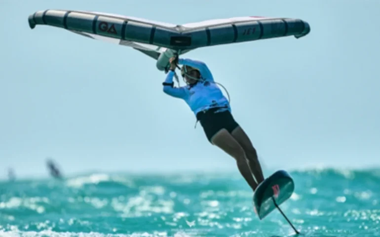 maddalena spanu campionessa del mondo di wingfoil