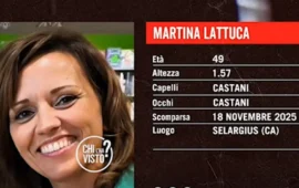 Scomparsa di Martina Lattuca: la famiglia teme un incontro pericoloso. L’appello arriva a “Chi l’ha visto?”