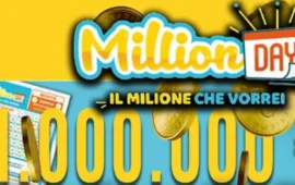 Cagliari fortunata, pensionato vince un milione di euro al Million Day giocando 10 euro