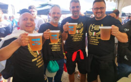 Dirigenti del Motoclub Dorgali alla Sei Giorni di Enduro