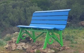 Inaugurata nel Sulcis, la prima Panchina Gigante della Sardegna: ecco dove si trova