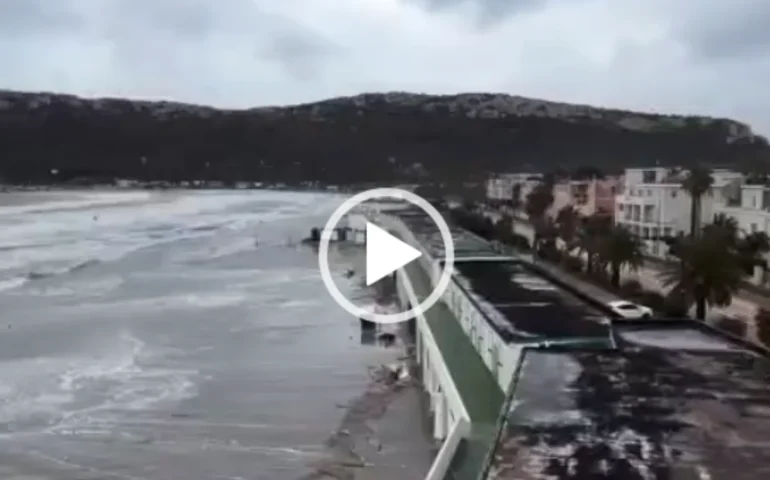 (VIDEO) Maltempo a Cagliari: i danni allo stabilimento D’Aquila