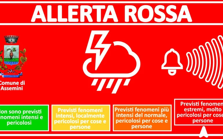 allerta rossa meteo