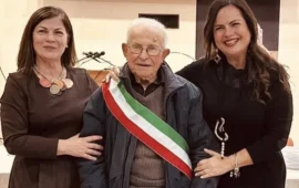 Villa San Pietro e il suo primo centenario: l’instancabile e simpaticissimo Antonio Muntoni spegne 100 candeline