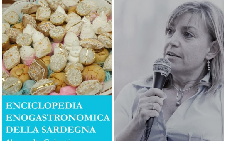 La copertina dell'enciclopedia e l'autrice Alessandra Guigoni