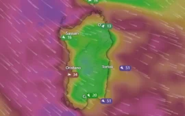 Sardegna sotto assedio: 200 interventi dei Vigili del Fuoco, scatta il piano emergenza neve e vento